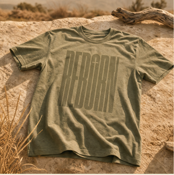 Reborn Stretched Logo T-Shirt