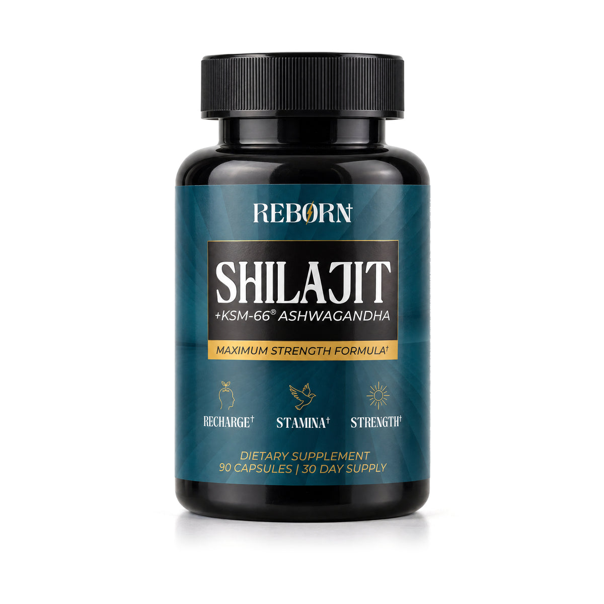 Reborn Shilajit + KSM-66 Ashwagandha Capsules
