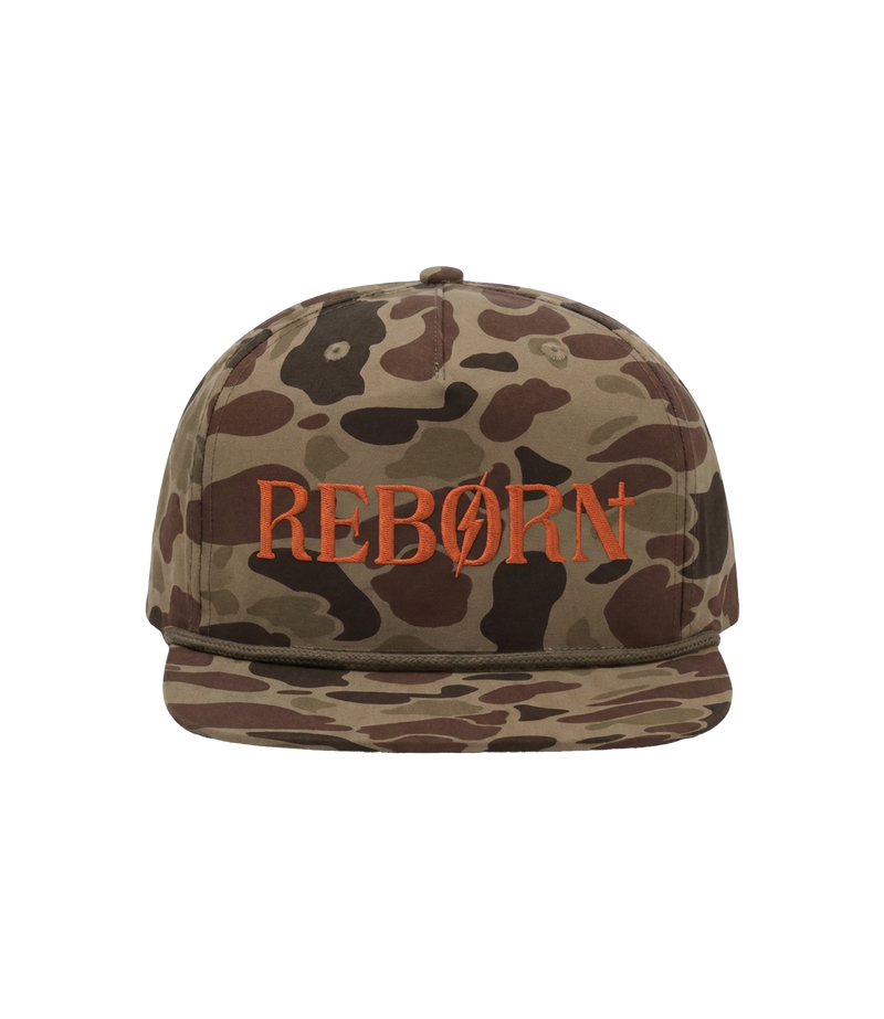 Reborn Trailmark Camo Embroidered Hat