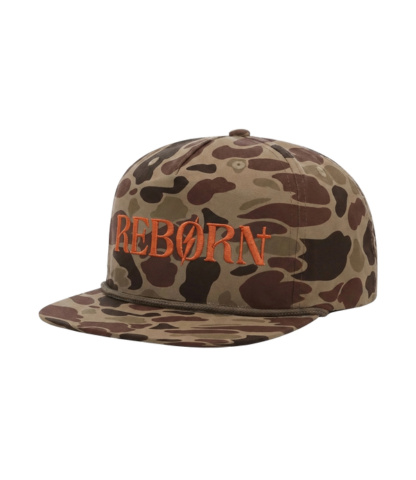 Reborn Trailmark Camo Embroidered Hat