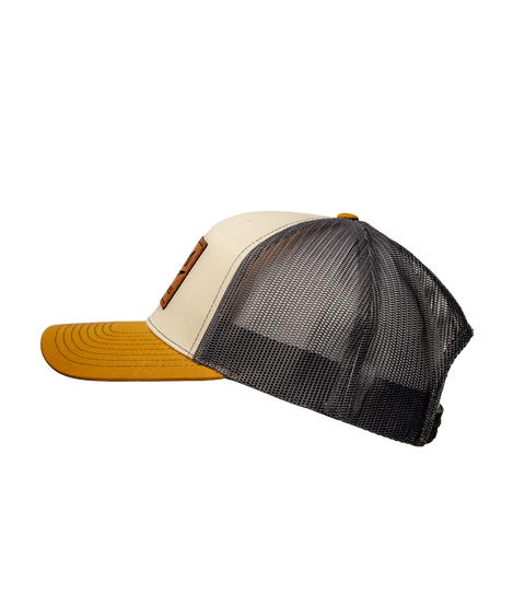Reborn Wellness Leather Patch Hat