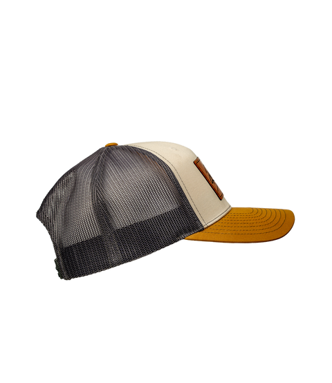 Reborn Wellness Leather Patch Hat