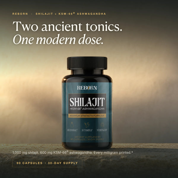 Shilajit +KSM-66® Ashwagandha Capsules