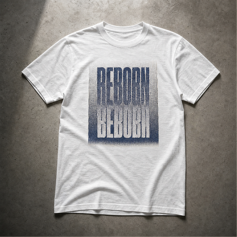Reborn Mirror Grid T-Shirt