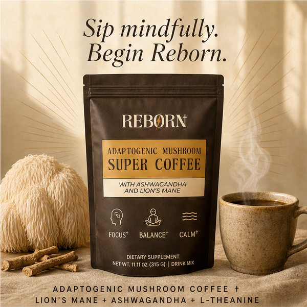 Adaptogenic Mushroom Super Coffee