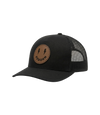 Reborn Smiley Leather Patch Hat side