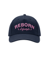 Reborn Stay Free Hat in Navy, front